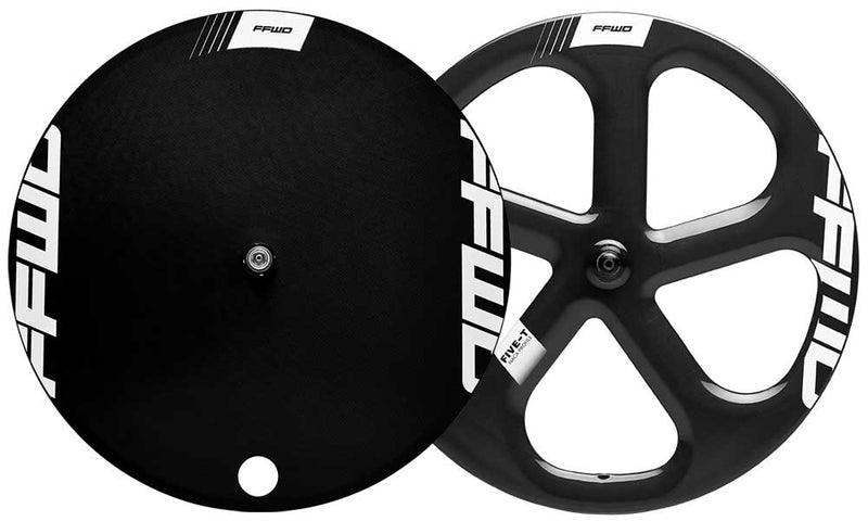 FFWD Disc-T/Five-T Carbon Wheel (White) - BUMSONTHESADDLE
