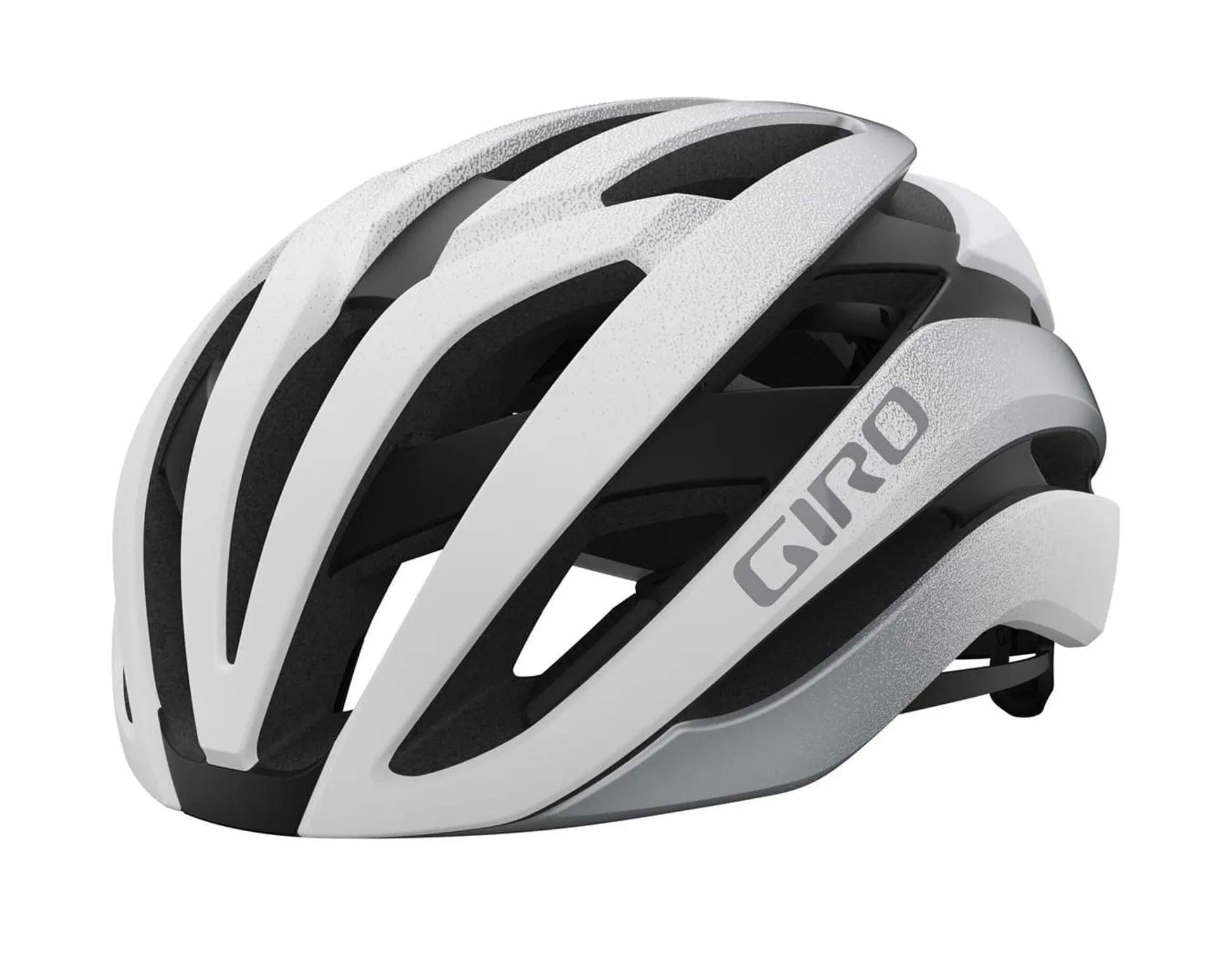 Buy Giro Cielo MIPS Road Cycling Helmet Matte White Silver Fade Online Wide Range Best Price BUMSONTHESADDLE