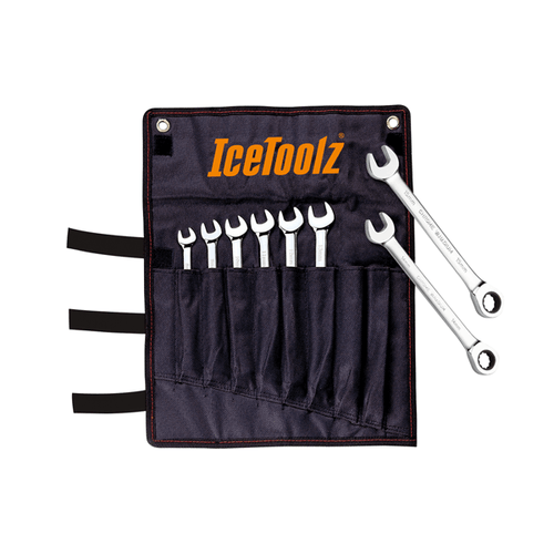 IceToolz Combination Ratchet Wrench set - BUMSONTHESADDLE