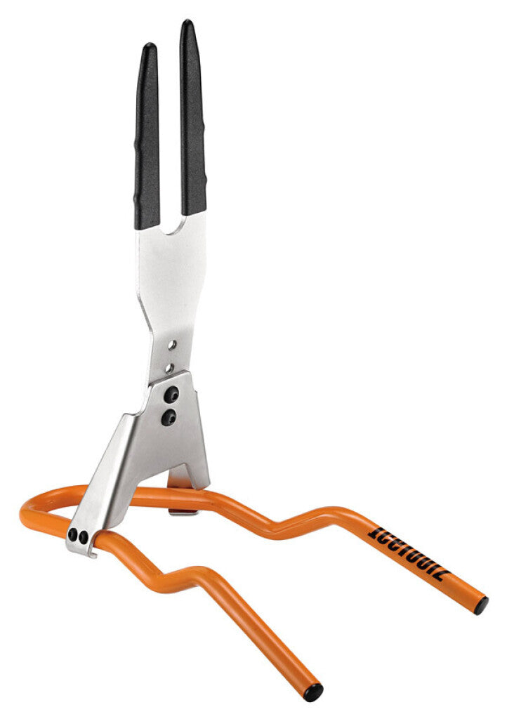 IceToolz P646 29鈥�Rear Axle Bike Stand (Black/Orange/Silver)