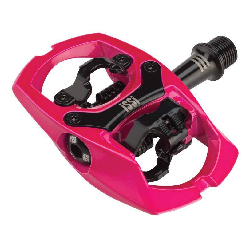 iSSi Trail III Clipless MTB Pedals (iSSi Pink) - BUMSONTHESADDLE