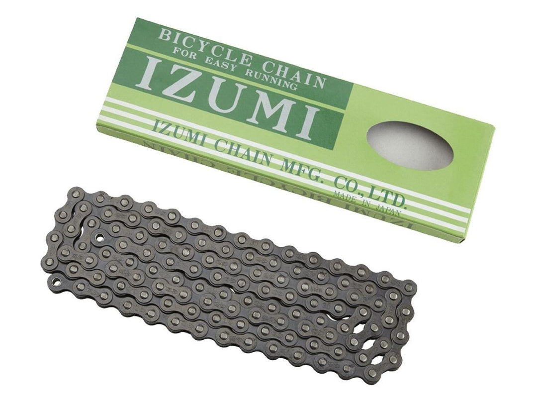 Izumi 410 1 Speed Chain (Black) - BUMSONTHESADDLE