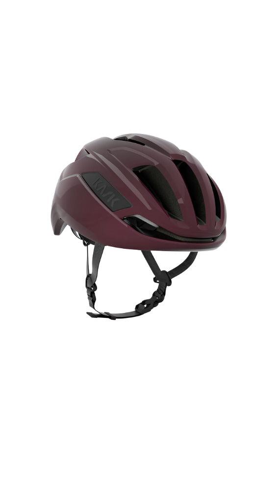 Kask Sintesi Road Cycling Helmet (Wine Red) - BUMSONTHESADDLE