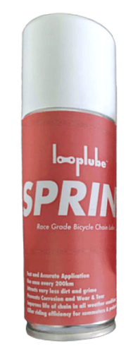 Looplube Sprint Dry Weather Lubricant - BUMSONTHESADDLE