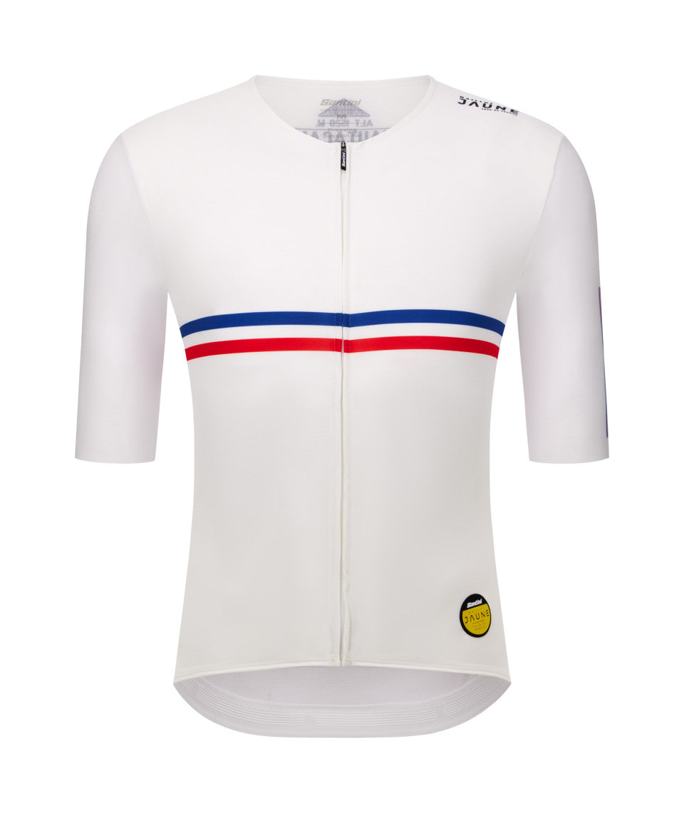 Santini Maillot Jaune Hautacam Unisex Cycling Jersey (Print)