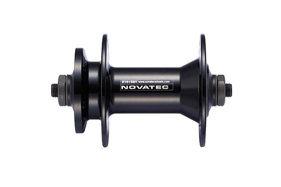 Novatec S-Elite D761 Disc Brake Front Hub (Black) - BUMSONTHESADDLE