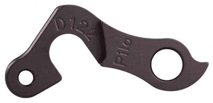 Pilo D122 Derailleur hanger For BBF, Conway, Dema, Hercules, KHS, Medano, Sinus, VDV, Wheeler, Winora (Black) - BUMSONTHESADDLE