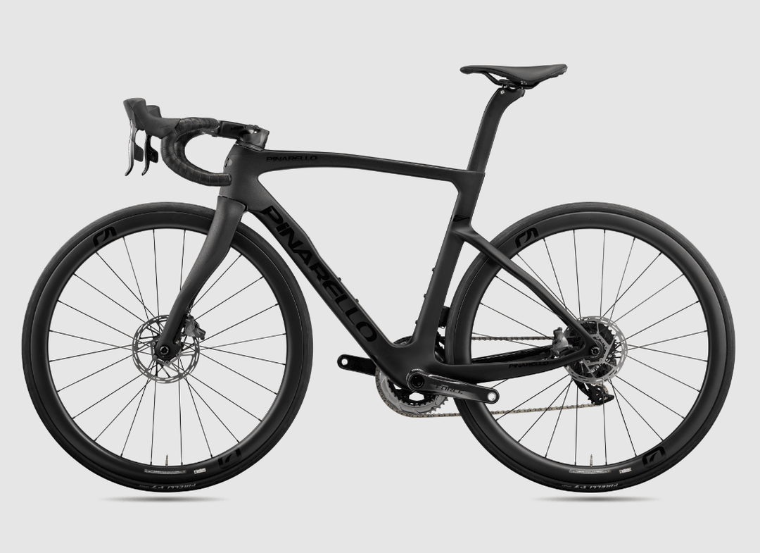 Pinarello F7 (Razor Black) - BUMSONTHESADDLE