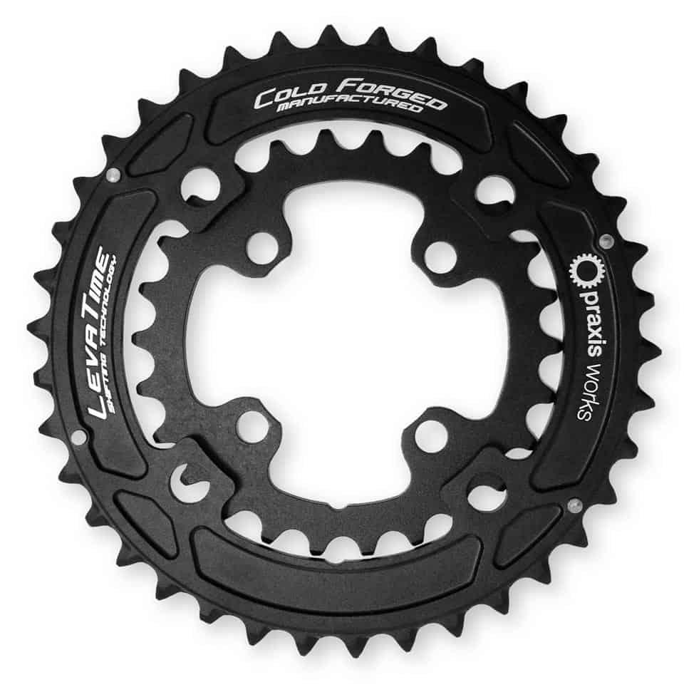 Praxis 2x 11 Speed Chainring (Black) - BUMSONTHESADDLE