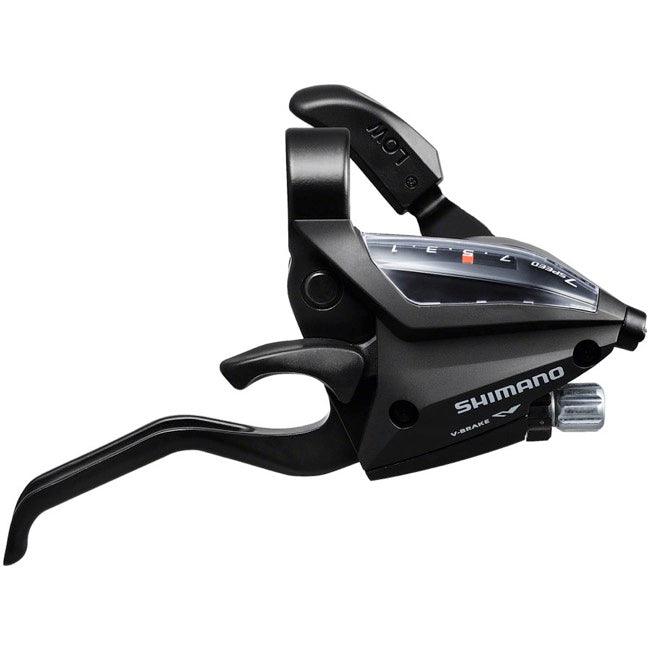 Shimano Altus ST-EF500-2 7-Speed Shift/Brake Lever (Black) - BUMSONTHESADDLE
