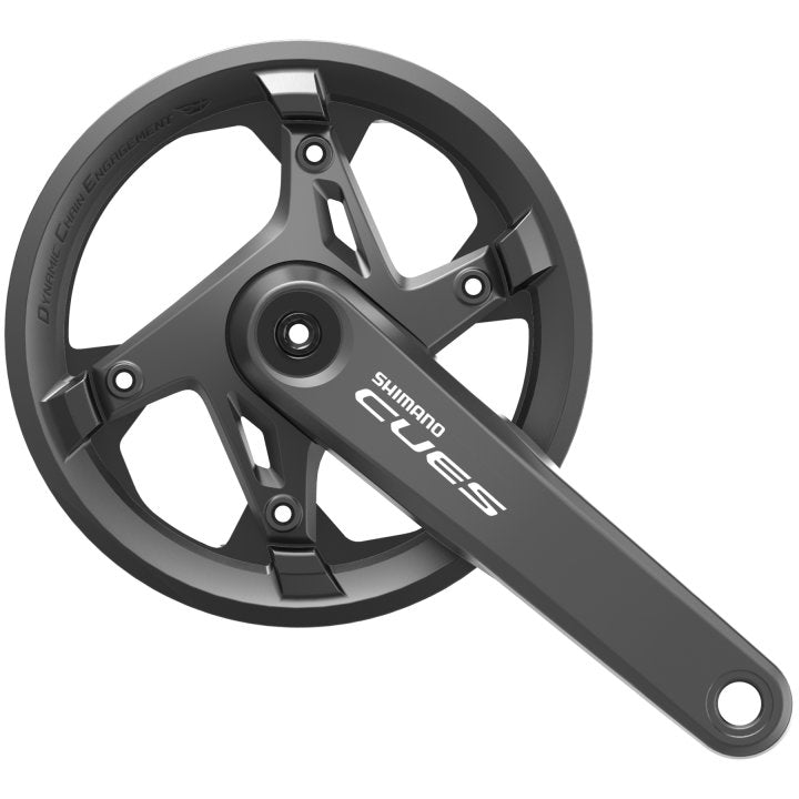 Shimano Cues FC-U6000 Hollowtech II Crankset w/CG (Black)