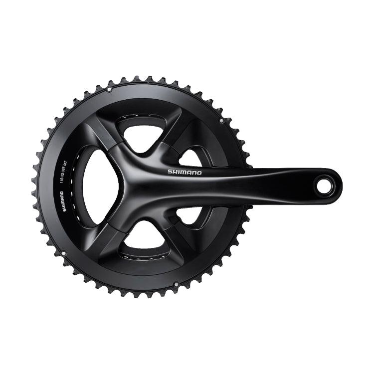 パーツ FC-RS510 165mm 50-34T Shimano FC-RS510 Pressfit Crankset (Black) – BUMSONTHESADDLE