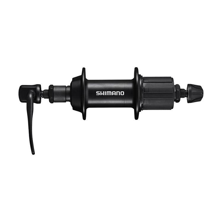 Shimano FH-TY500-7 Rim Brake Rear Hub (Black) - BUMSONTHESADDLE