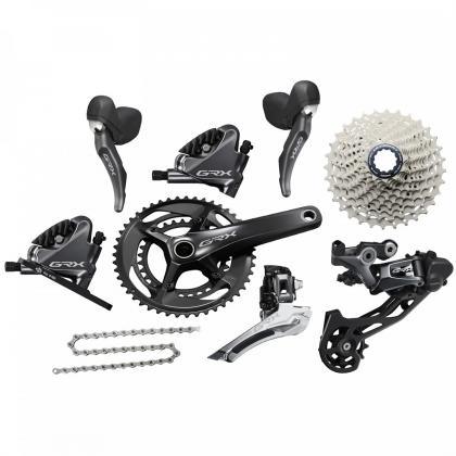 Shimano GRX810 Hydraulic Disc Brake Groupset (48/31T,11-34T) - BUMSONTHESADDLE