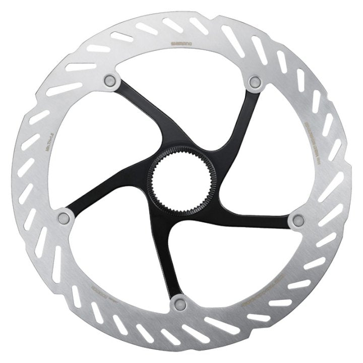 Shimano RT-CL700 Centerlock Internal Serration Disc Brake Rotor (Silver/Black)