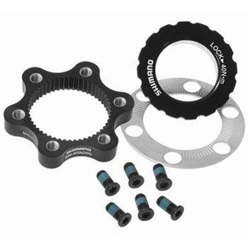 SHIMANO ADATTATORE ROTORE SM-RTAD05 X ROTORE 6 Fori SHIMANO ADATTATORE ROTORE SM-RTAD05 X ROTORE 6 Fori