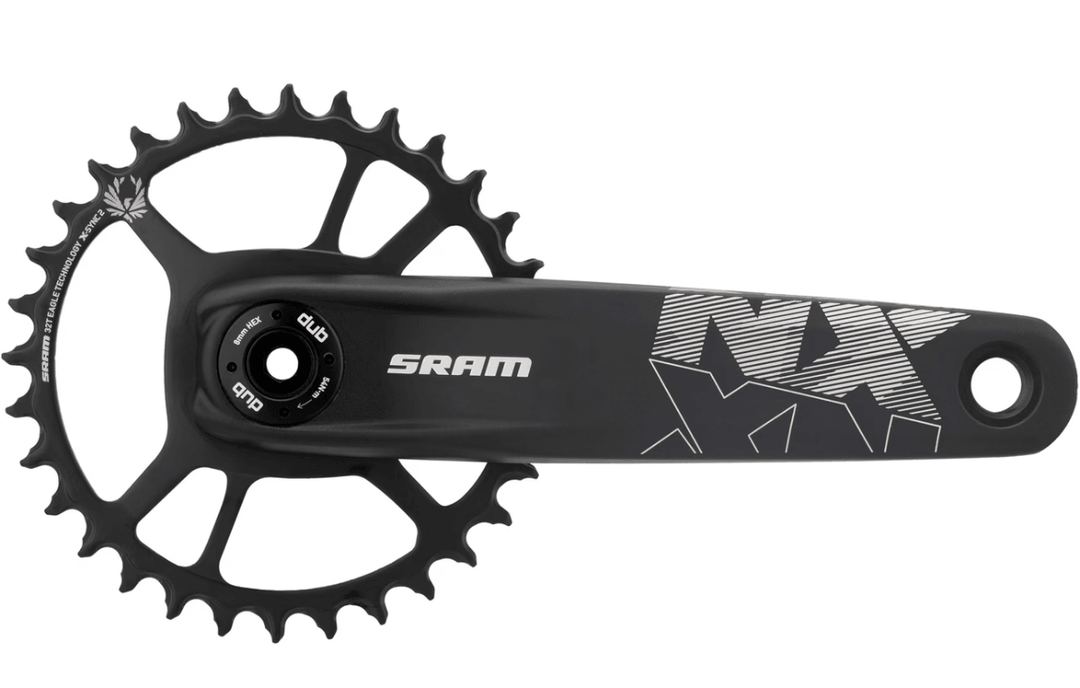 SRAM NX Eagle Boost FC-NX-1-C1 Dub Crankset (Black) - BUMSONTHESADDLE