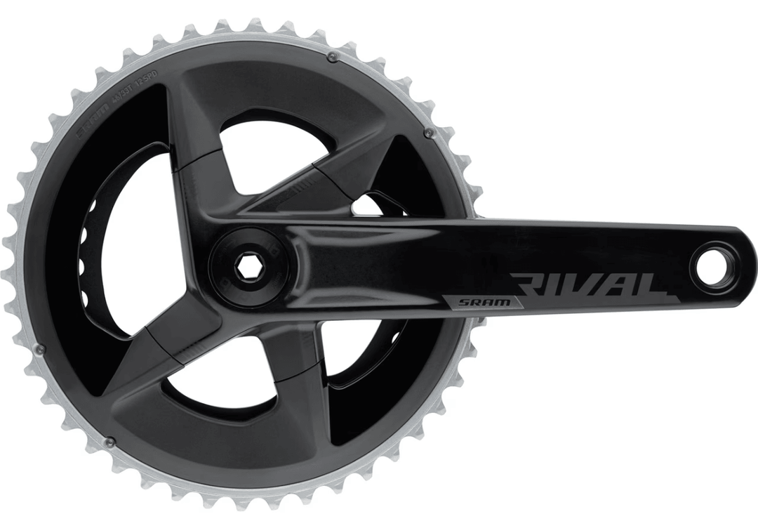 SRAM Rival FC-RIV-D1 Dub Crankset (Black) - BUMSONTHESADDLE