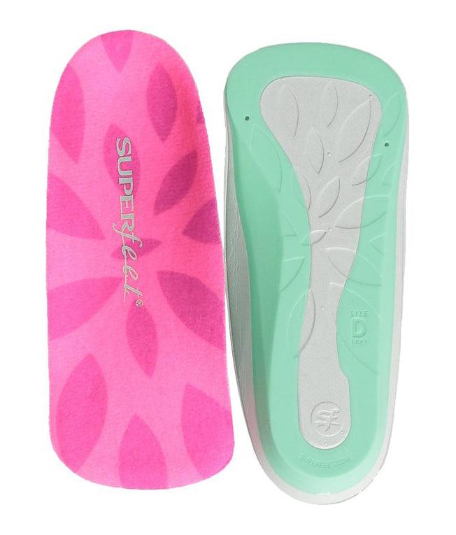 superfeet delux dress fit 3 4 insoles Superfeet Me Women's 3/4 Insole (Blush) – BUMSONTHESADDLE
