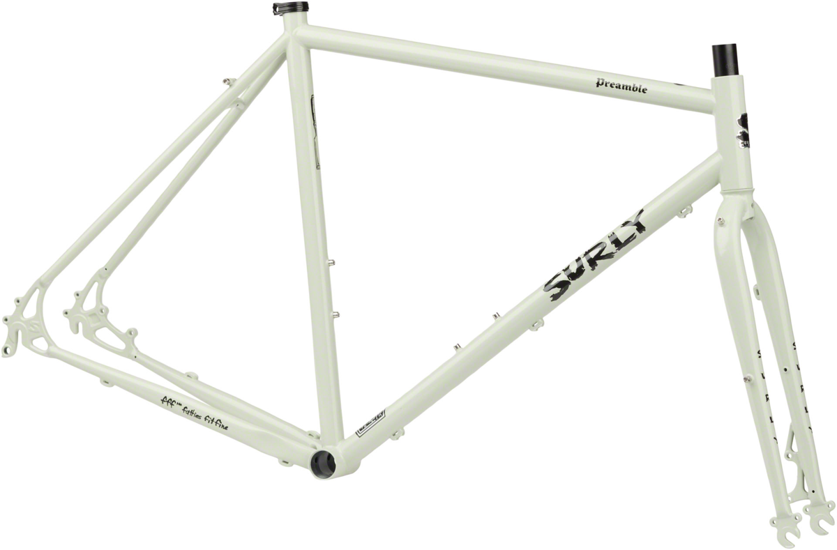 Surly Preamble Flat Bar Road Frameset (Best Buds Green