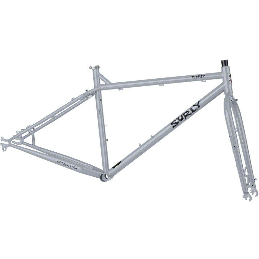Surly Pugsley Frameset (Space Grey) - BUMSONTHESADDLE