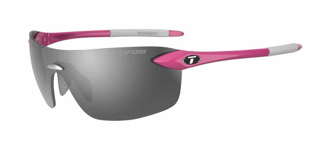 Tifosi Vogel 2.0 Sport Sunglasses (Neon Pink/Smoke Uni) - BUMSONTHESADDLE