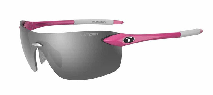 Tifosi Vogel 2.0 Sport Sunglasses (Neon Pink/Smoke Uni) - BUMSONTHESADDLE