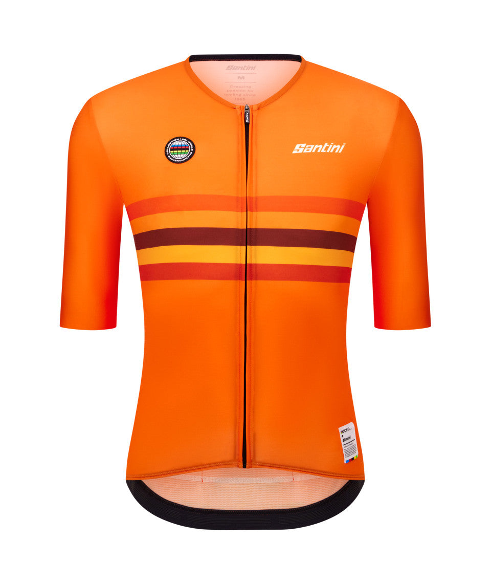 Santini UCI World Champion Unisex Cycling Jersey (Netherlands)