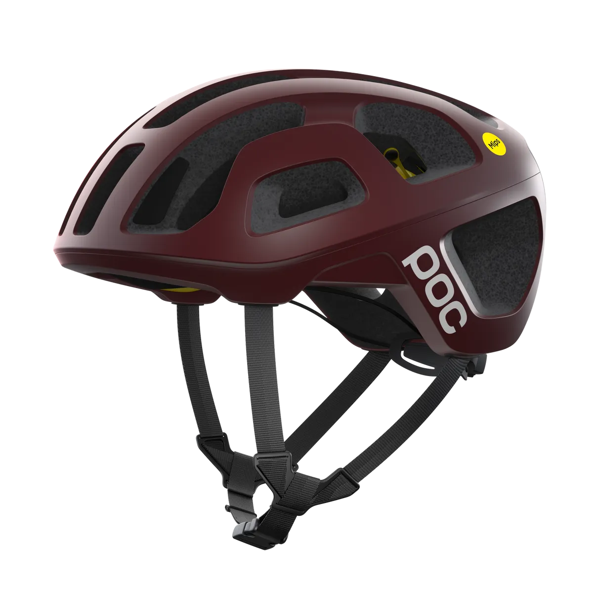 POC Octal MIPS Road Cycling Helmet Propylene Red Matt