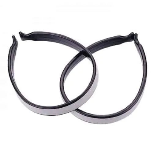 IceToolz ABS Trouser Clips W/ Reflector
