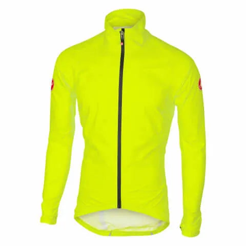 Castelli Emergency Rain Jacket (Yellow Fluo)