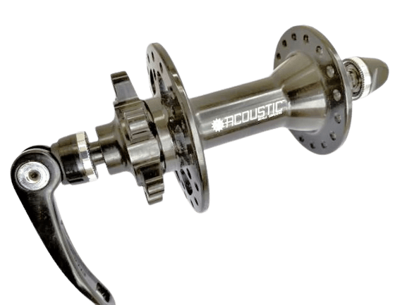 ABC MTB Cartridge Bearing Disc Brake Front Hub (Black) - BUMSONTHESADDLE
