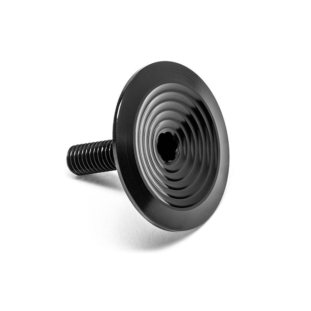 Absolute Blak Headset Top Cap (Black) - BUMSONTHESADDLE