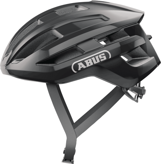 Abus Powerdome Road Cycling Helmet Shiny Black