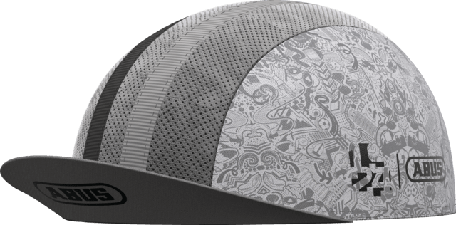 Abus Race Unisex Cycling Cap (Italian White) - BUMSONTHESADDLE
