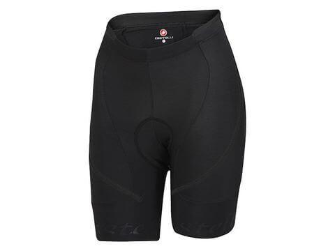 Castelli Evoluzione Womens Cyclng Shorts (Black) - BUMSONTHESADDLE