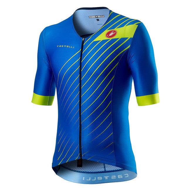 Castelli Free Speed 2 Race Men's Triathlon Top (Drive Blue