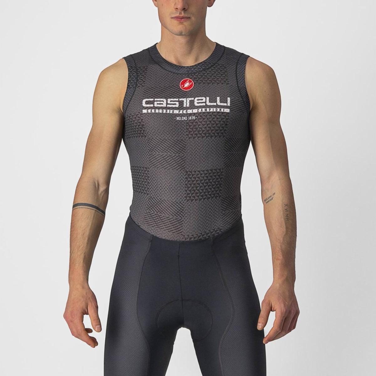 Castelli Pro Mesh Mens Cycling Baselayer (Black)