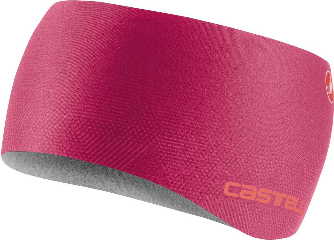 Castelli Pro Thermal Headband (Brilliant Pink) - BUMSONTHESADDLE