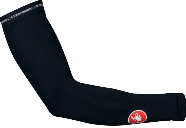 Castelli UPF 50+ Arm Sleeves (Black) - BUMSONTHESADDLE
