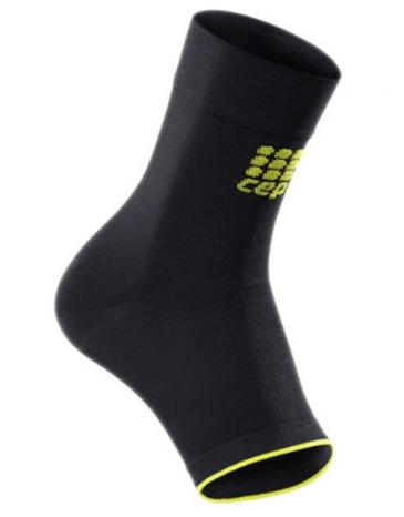 CEP Compression Ortho Ankle Sleeve - 1 Piece (Black/Green) - BUMSONTHESADDLE