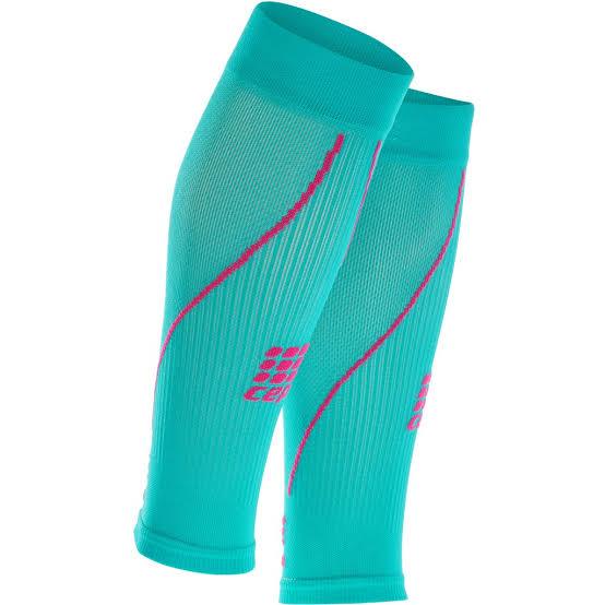 CEP Compression Pro+ Calf Sleeves 2.0 (Lagoon/Pink) - BumsOnTheSaddle
