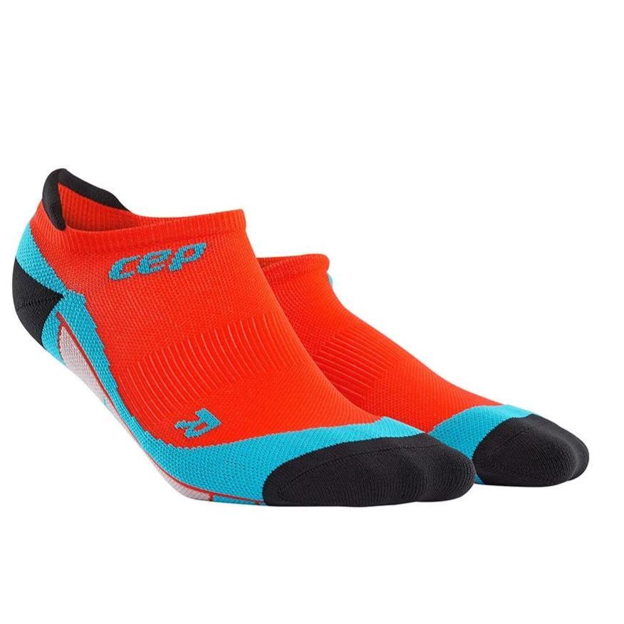 CEP Compression Dynamic+ No Show Socks (Sunset/Hawaii Blue) - BumsOnTheSaddle