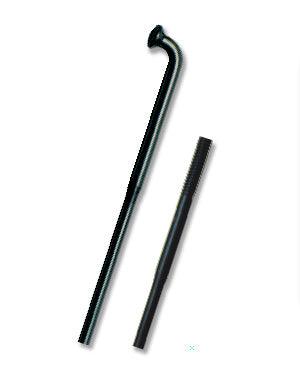 CN Spoke DB 454 Double Butted Stainless Spoke (Black) - BUMSONTHESADDLE