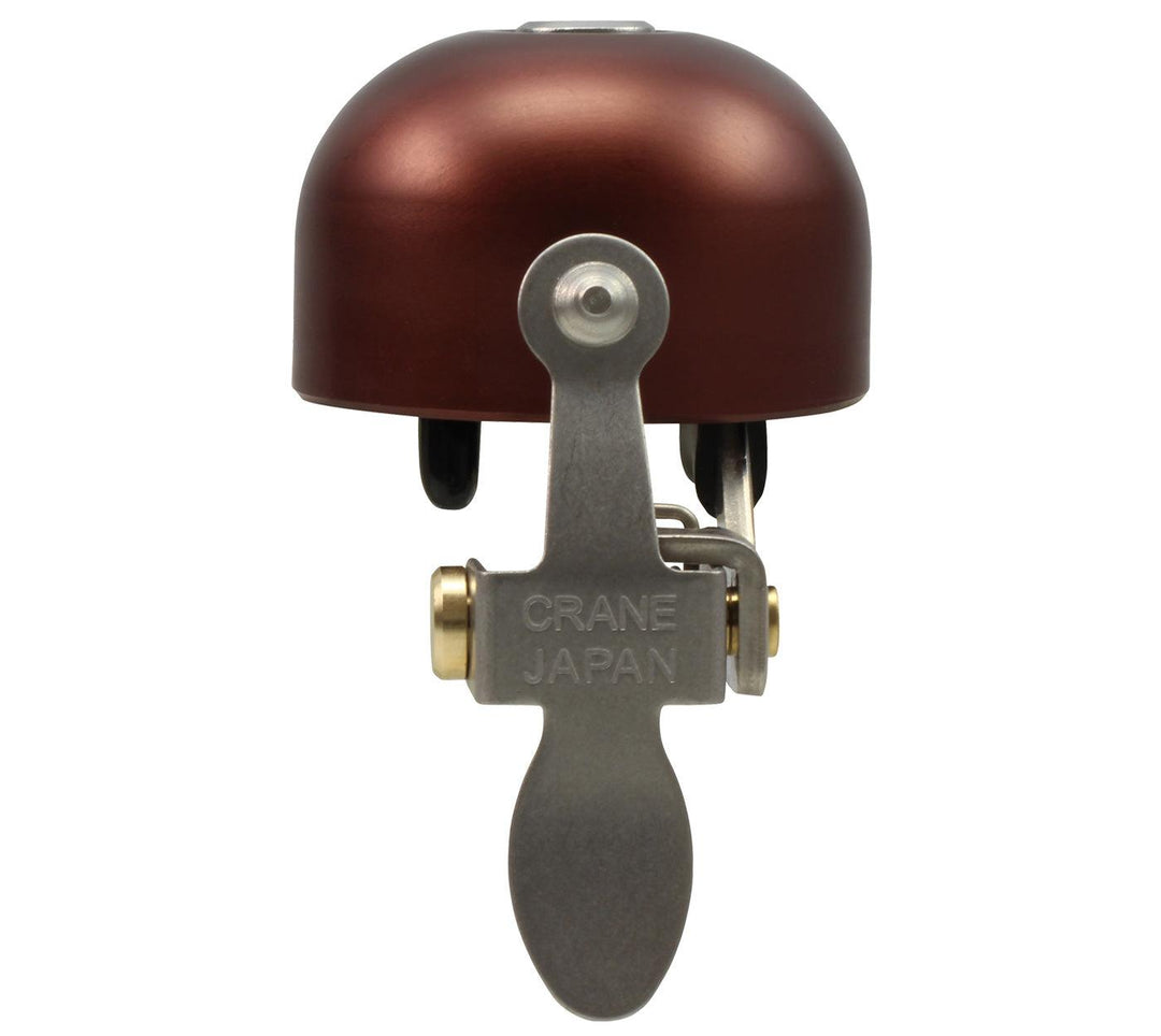 Crane E-NE Clamp Band Mount Bell (Matte Brown) - BUMSONTHESADDLE