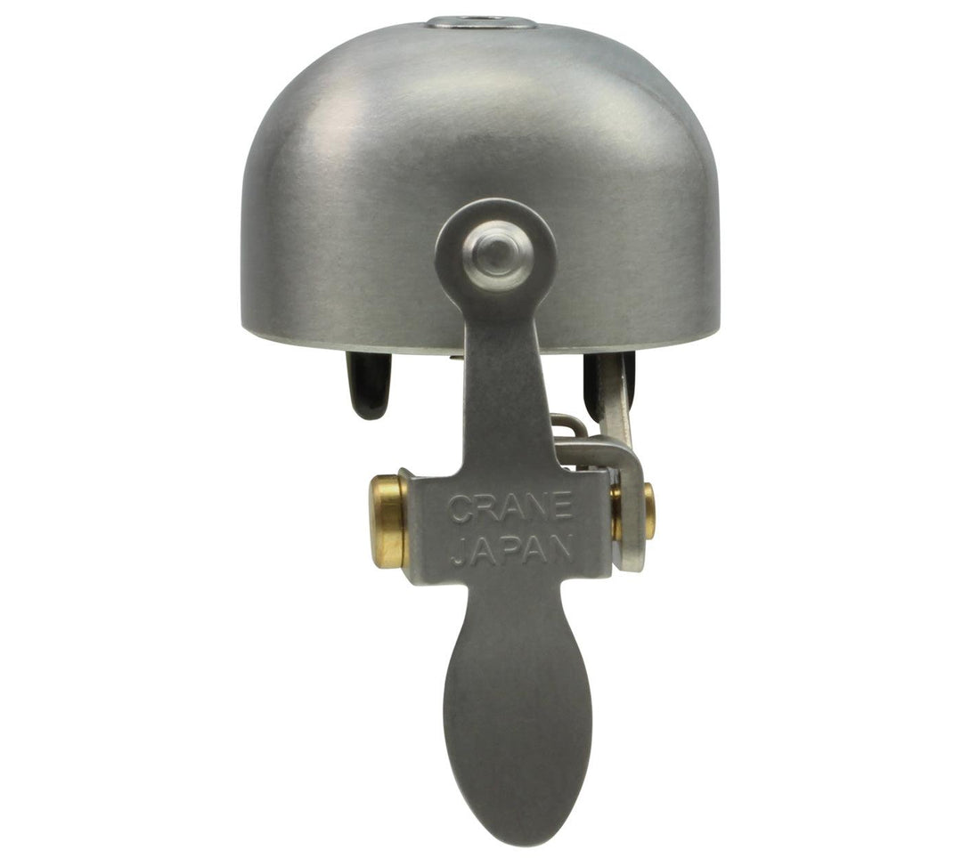 Crane E-NE Clamp Band Mount Bell (Silver) - BUMSONTHESADDLE