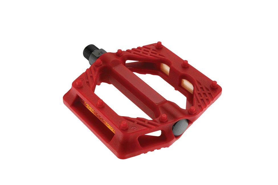 Giant Platform Pedals (Red) - BUMSONTHESADDLE