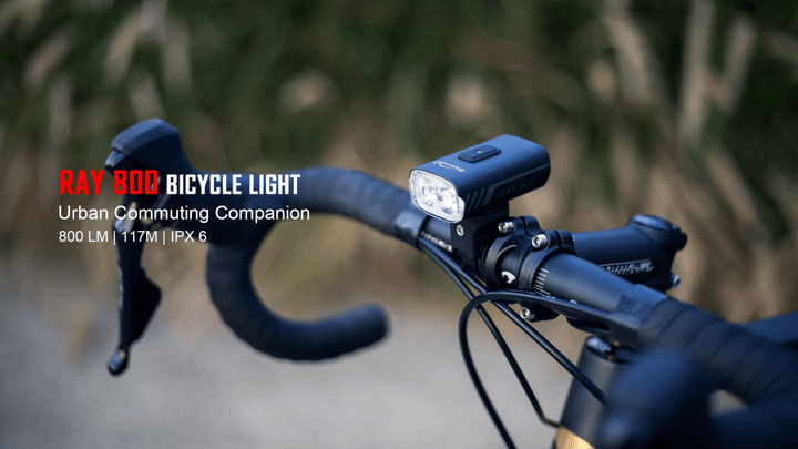 Magicshine Ray 800 Front Light (Black) - BUMSONTHESADDLE