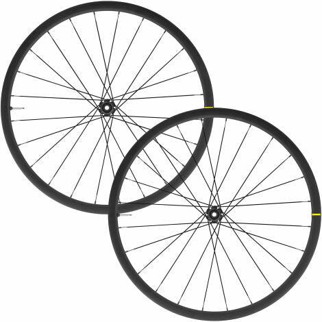 Mavic Cosmic Elite Aluminium Tubeless Disc Brake Wheel - Shimano/Sram (Black) - BUMSONTHESADDLE