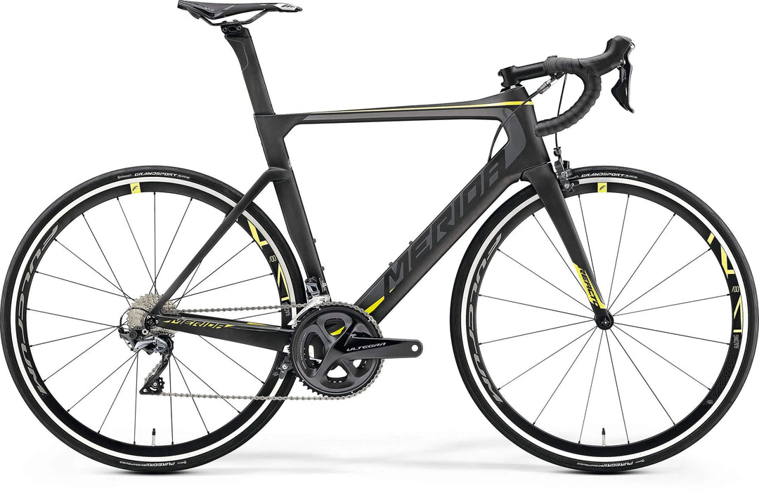 Merida Reacto 6000 Frame Kit (Matt Carbon UD/Yellow)